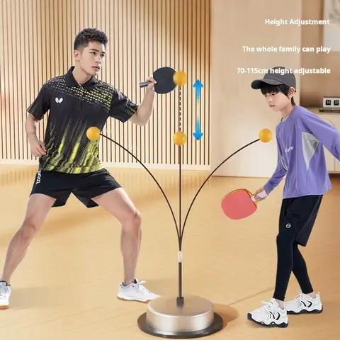 럭셔리 더블 패들 세트의 성인용 버전은 안정적인 지지력을 위해 높이 조절이 가능한 스테인리스 스틸 무게 조절 베이스를 특징으로 합니다.