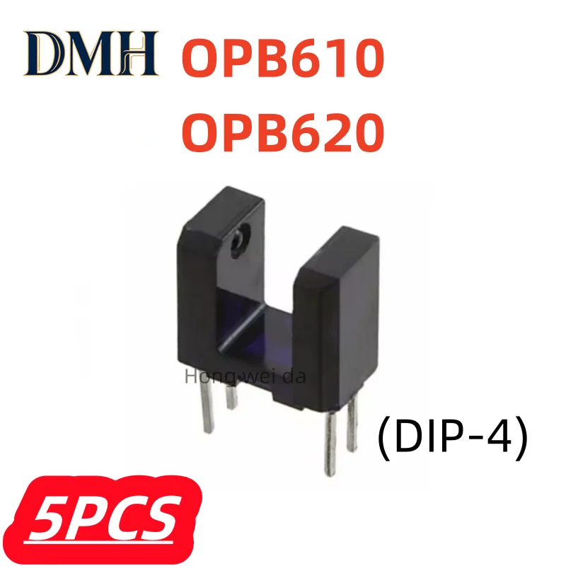 

5 шт./лот, 100% новый фотоэлектрический переключатель OPB610 OPB620 DIP-4 (канальный, с фототранзисторным выходом)
