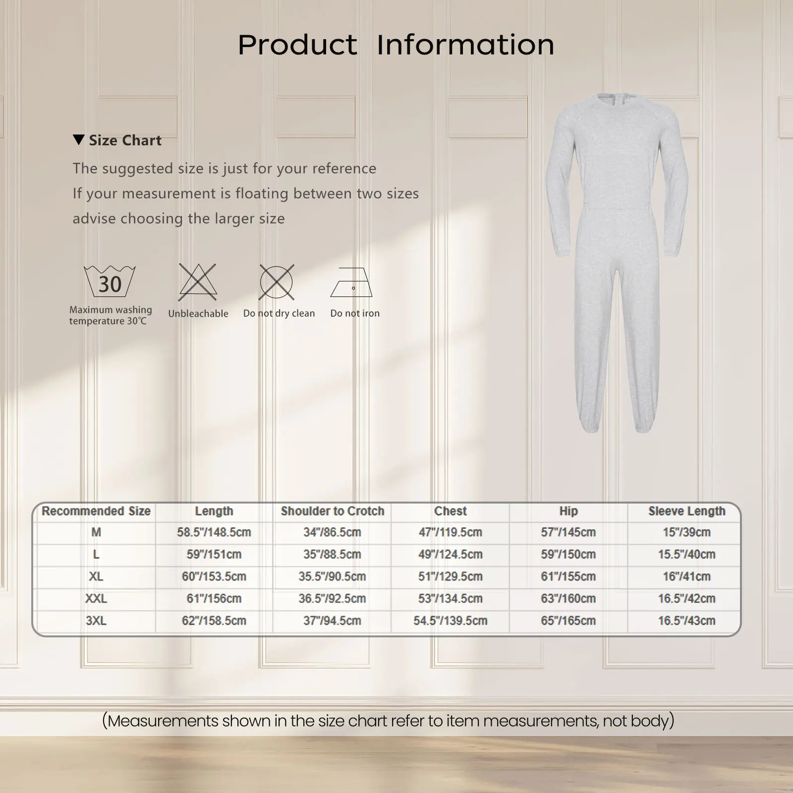 Vêtements adaptatifs pour hommes, poignets élastiques à manches longues avec conception arrière Anti-bande, combinaison pour personnes âgées démences et besoins spéciaux