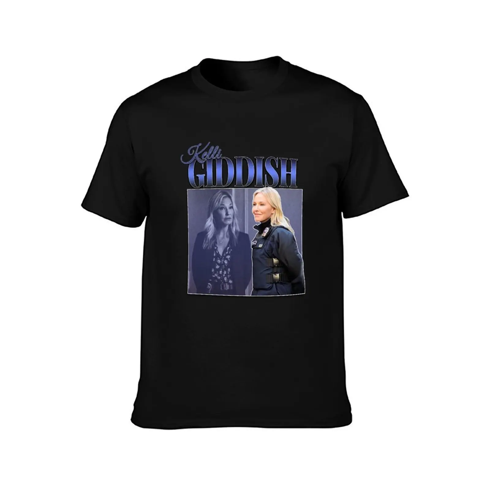 Kelli Giddish Amanda Rollins Vintage 90s Inspired Homage Tee Classic T-Shirt Basic Regular Fit Casual T-Shirt