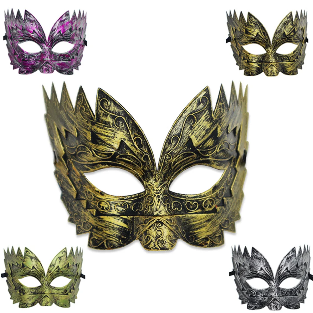 

Маскарадная опора, забавная маска для вечеринки ужасов, полумаска для лица, зубчатая пластиковая маска для мероприятий на Хэллоуин, театральный костюм