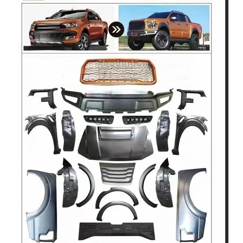 Car Accessories Conversion Set Pickup Truck Upgrade Style Exterior Accessories