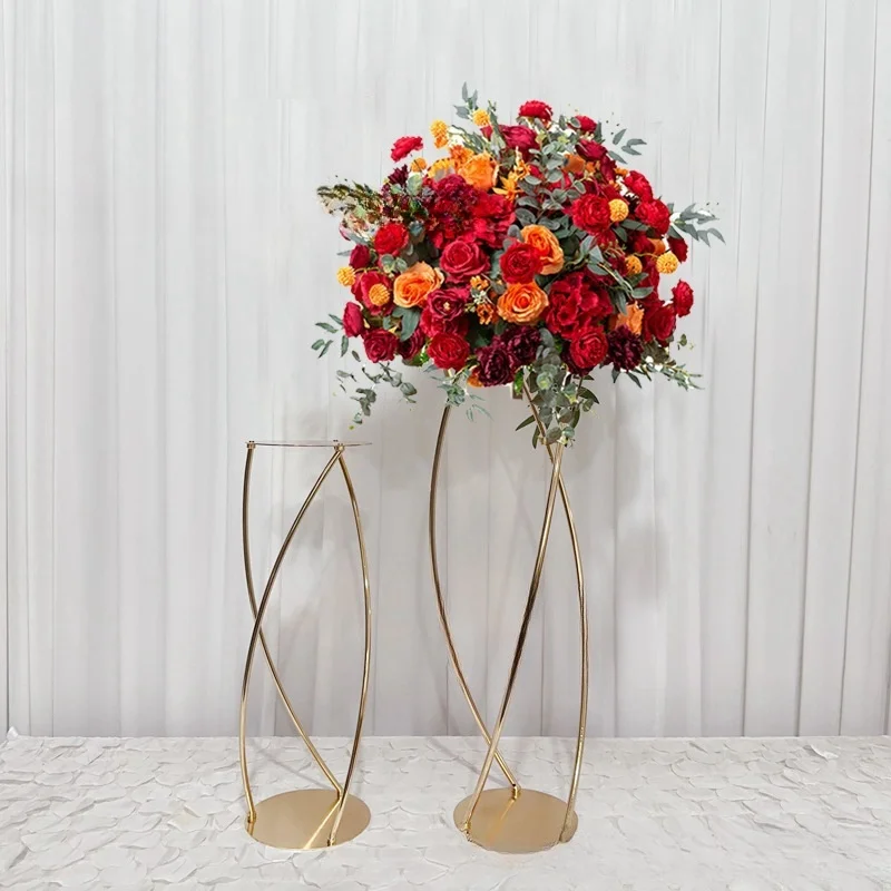 E285 حار نمط الزفاف زهرة الوقوف الزفاف الجدول الرئيسي مركز الذهبي زهرة الحلي مرحلة الديكور الطريق دليل زهرة الوقوف