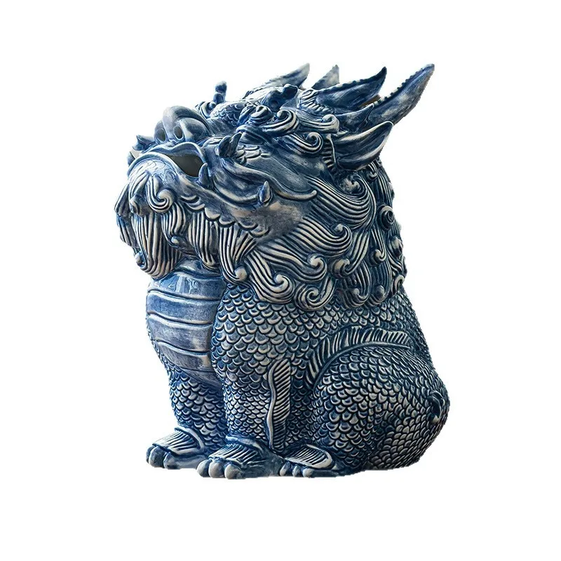 Creative small desktop ornament incense burner lucky entrance decorative set