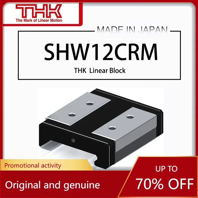 Original New THK linear guide SHW 12 SHW12 SHW12CRM SHW12CRMUU SHW12CRMSS SHW12CRM1UU SHW12CRM1SS GK BLOCK