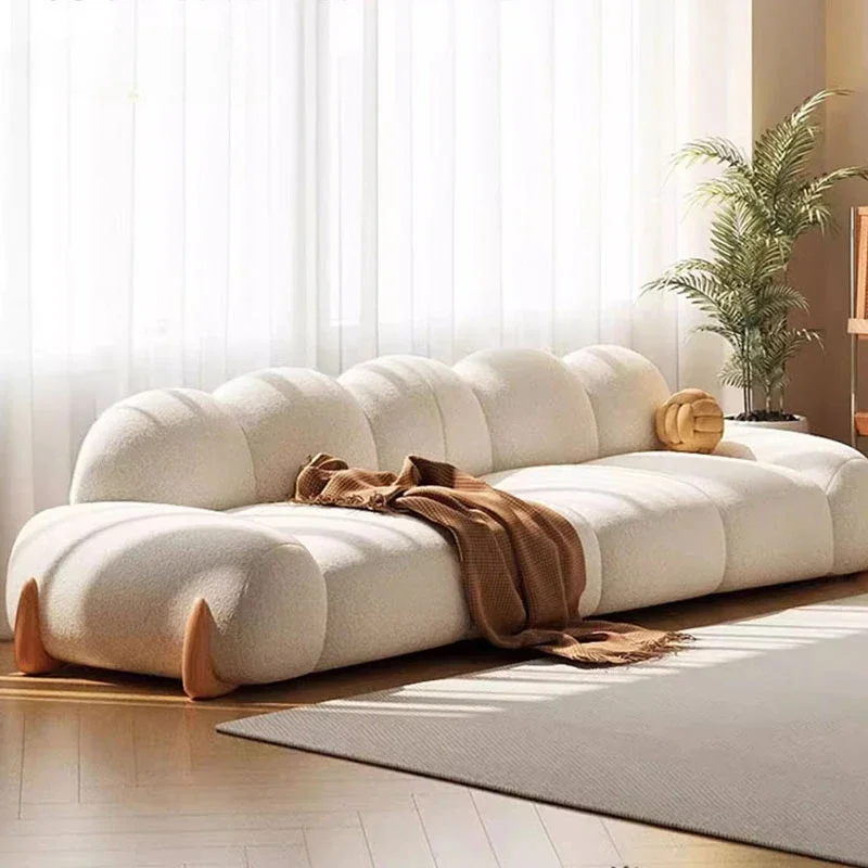 

Nordic Style Modern Sofa Puffs Office Bed Sectional Living Room Sofa Velvet Puff Table Basse Pour Salon Living Room Furniture