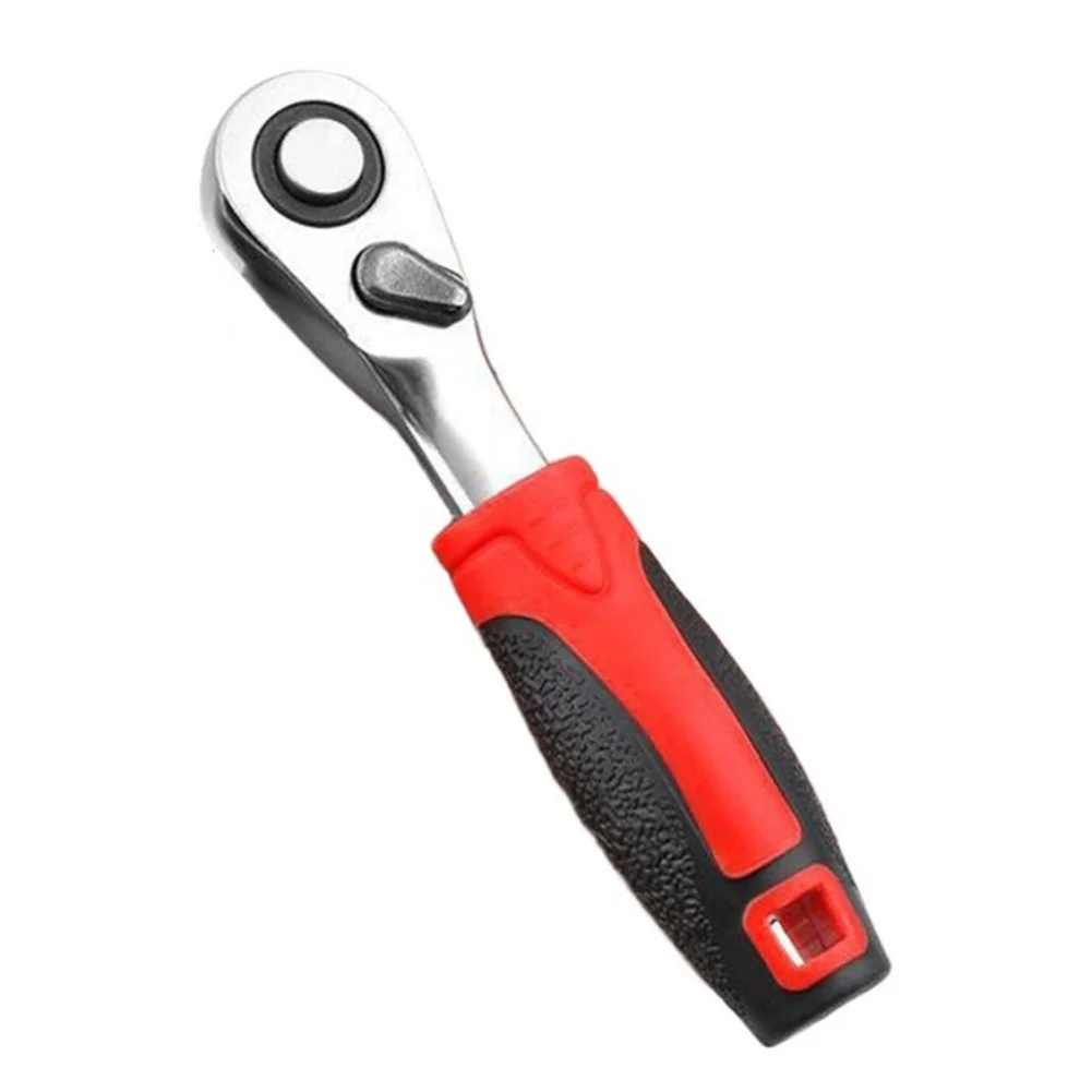 

14 inch 72 tooth ratchet wrench with quick release 1 4 inch square head socket driver for garage workshop and mechanical use