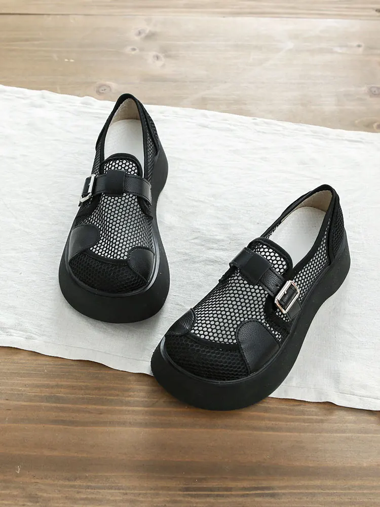 

Breathable Mesh Handmade Hollow out Big Hole Clog Shoes Summer 2026 New Style Casual Low Top Glue Adhesive Rubber Foam Sole