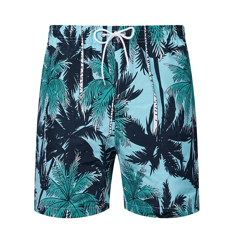 Coconut Tree 3d Print Hawaiian Beach Shorts Men Kids Sports Surf Board Shorts Quick Dry Swimsuit Oversized Swimming Trunks