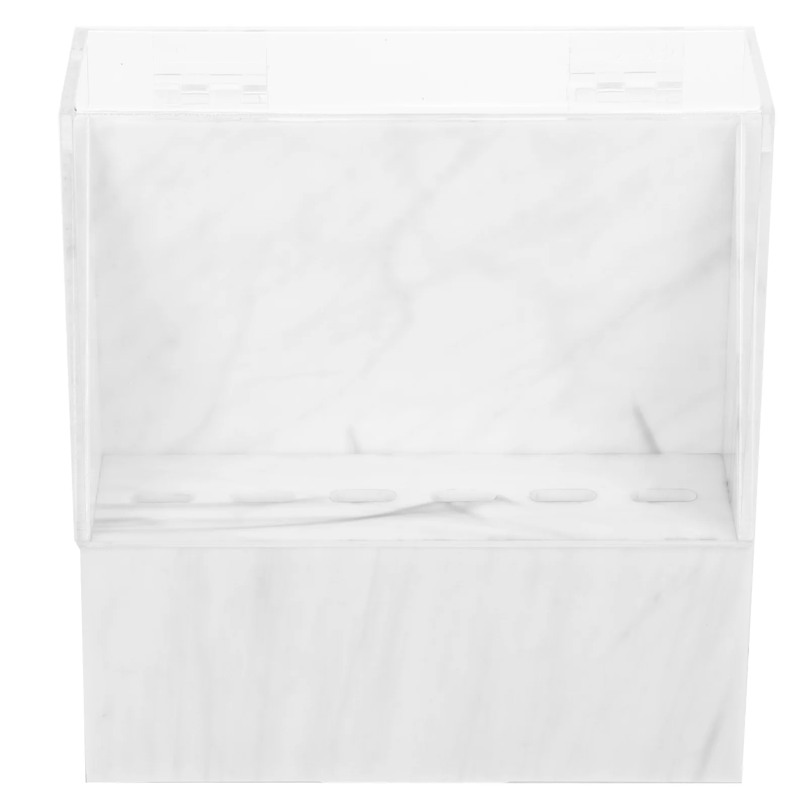 Pinzette in acrilico Supporto per strumenti per innesto ciglia Organizzatore di stoccaggio Durevole Pratico supporto per trucco Supporto per pinzette in acrilico