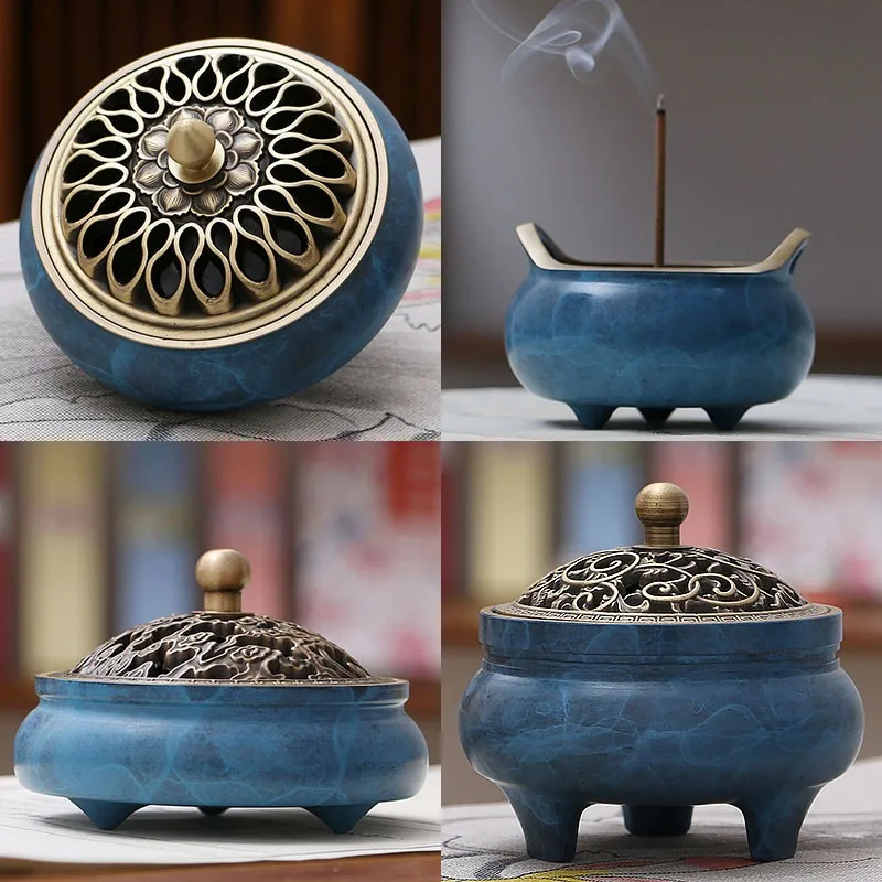 

Латунный горящий синий инструмент для благовоний, ясень, давление благовоний, банка для порошка, инструмент, бутылка, сделай сам, бытовой уплотнительный расширительный прибор для дома