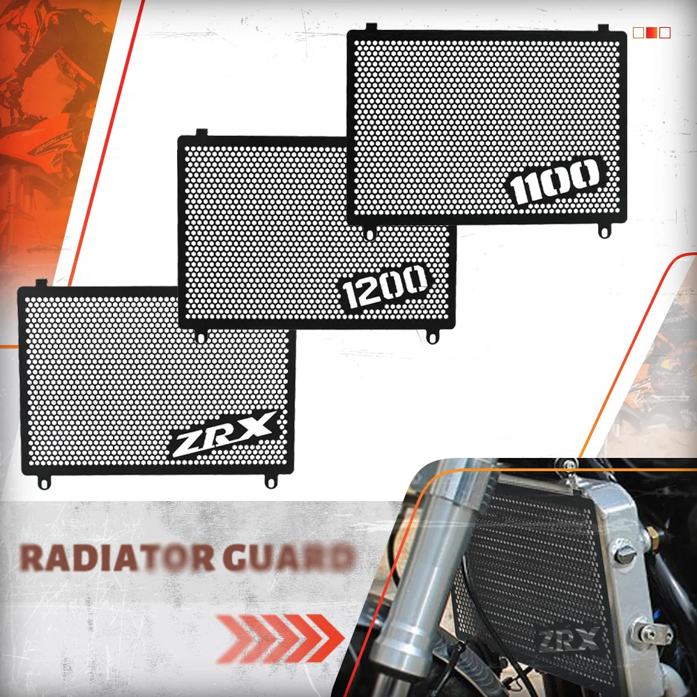 

Motorcycle Accessories Radiator Grille Guard Protector Cover FOR KAWASAKI ZRX1100 ZRX1200R ZRX1200S ZRX 1100 ZRX 1200R ZRX 1200S