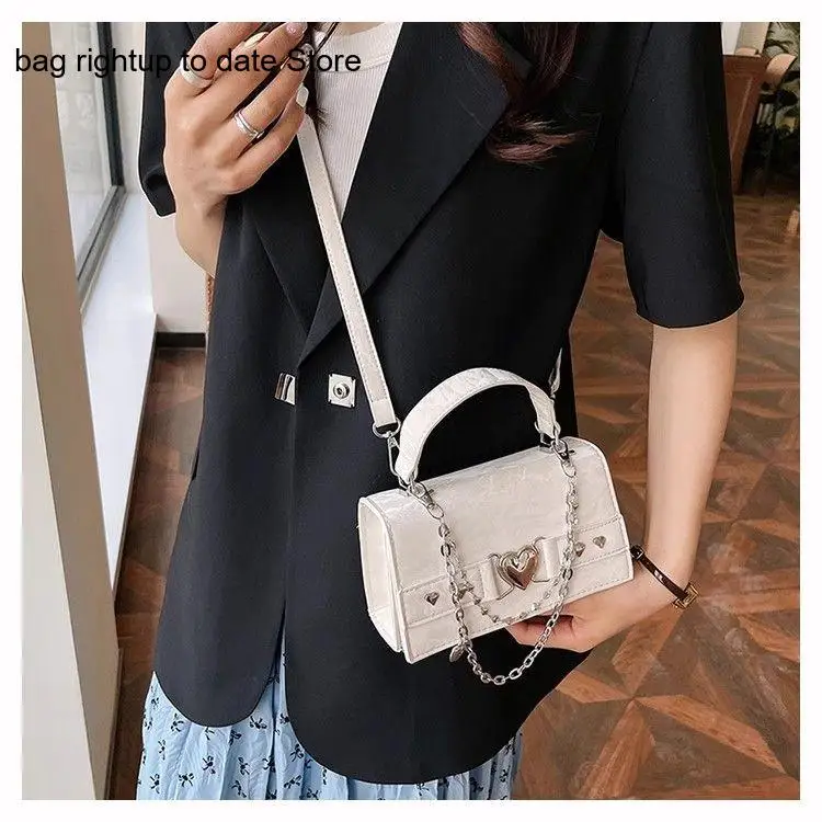 Summer Versatile Popular Leisure Commuting Large Capacity Single Shoulder Crossbody Handbag Small Square Bag Women