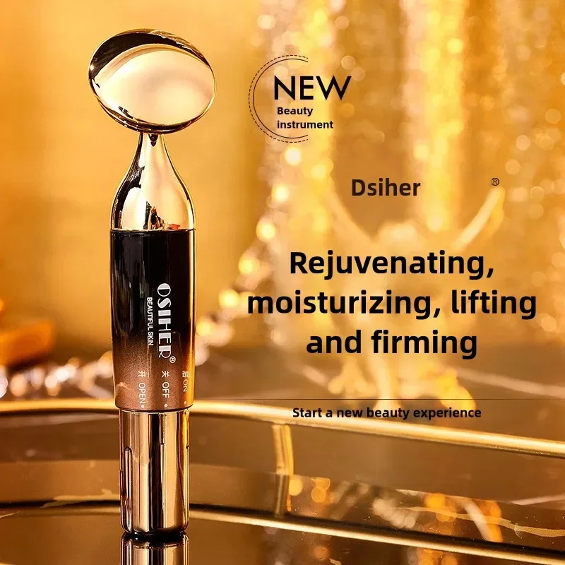 Dispositivos elétricos de beleza facial 3 em 1, lifting facial, anti-rugas, massagem facial com creme facial, introdutor, rejuvenescimento da pele