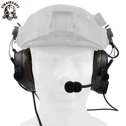Z-TAC Z Tactical Headphones Softair Aviation Airsoft Headphone Comtac I Headset For Fast Helmets Rail Adapter Set
