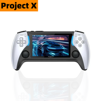 Project X Portable Pocket Video Game Console 4.3” IPS Screen Support PS1 Retro Gaming Dual Speaker Stereo