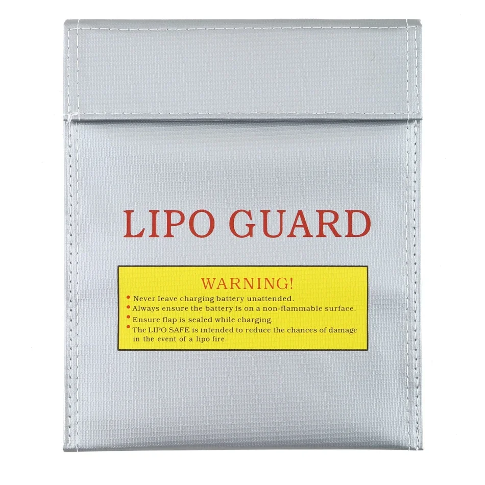 1/2PCS Fireproof RC LiPo Battery Safety Bag Portable Safe Guard Charge Sack 18x23cm 23x30cm Explosion Proof Fire Resistant