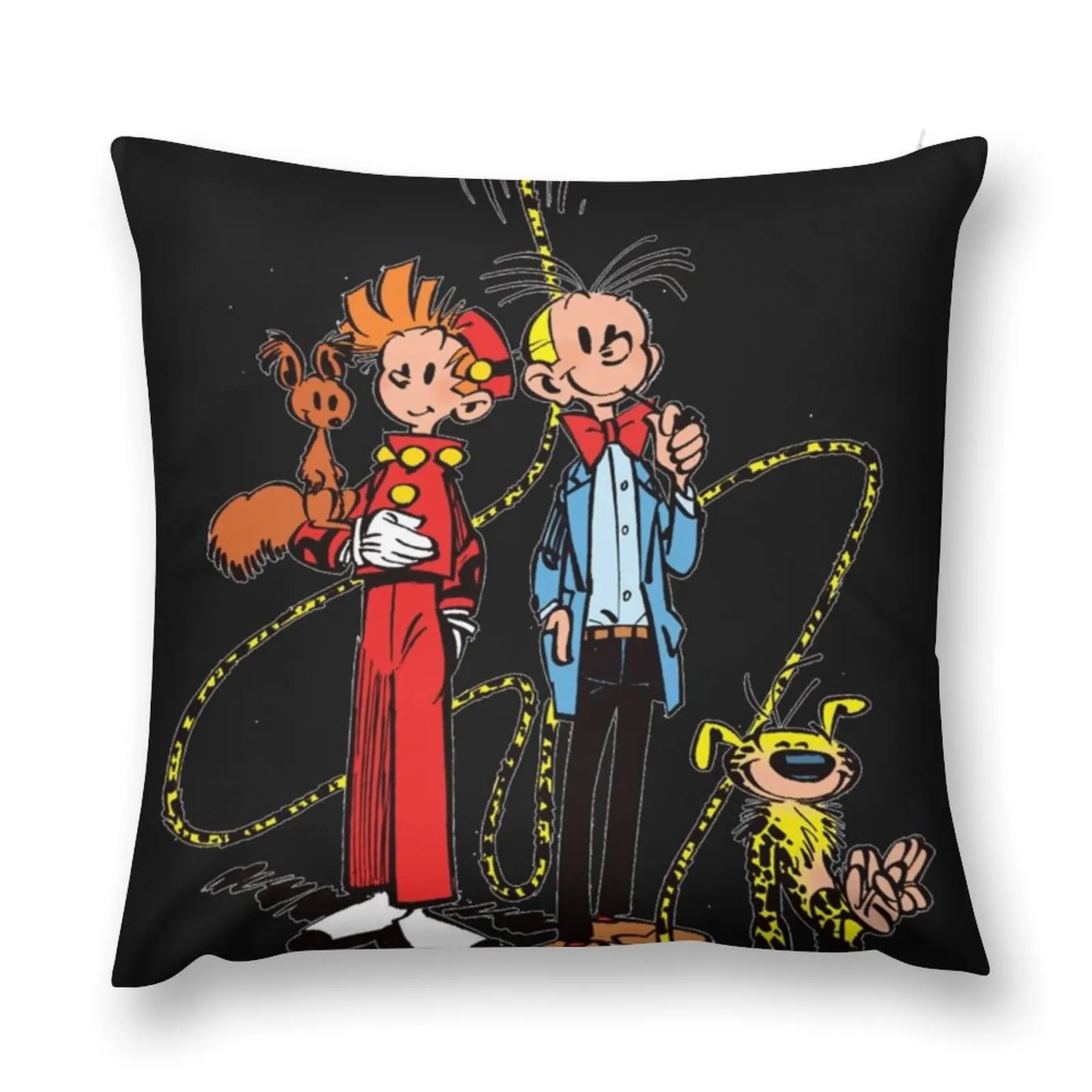 

marsupilami & spirou Classic Throw Pillow Pillows Aesthetic Pillow Case Decorative pillowcase pillow