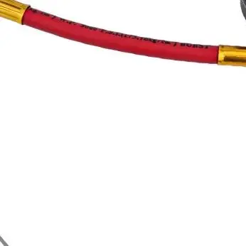 For R1234YF U-Charge Hose With Gauge Car Recharge Charging Pipe /2 LH Can Opener U-Charge Hose With Gauge