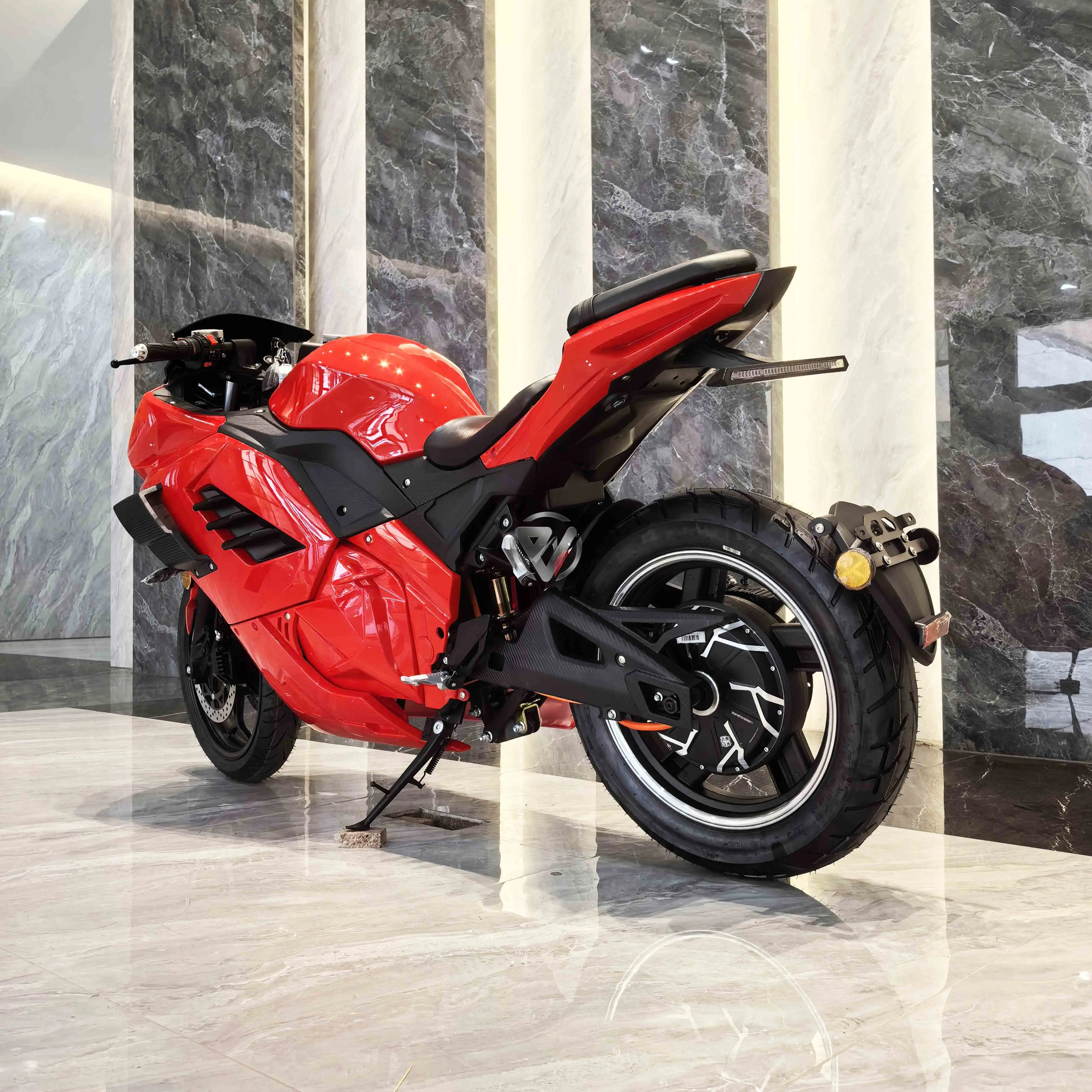 Maintenance-Free Hub Motor Electric Motorcycle Fast Speed, Cost-Effective Long Range E-Moto for Delivery & Urban Transport