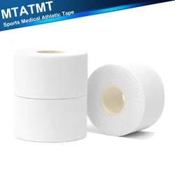 1 rol witte bulk atletische tape, GEEN kleverige residu en gemakkelijk te scheuren - perfect voor sportatleten, trainers en EHBO-letselverpakking