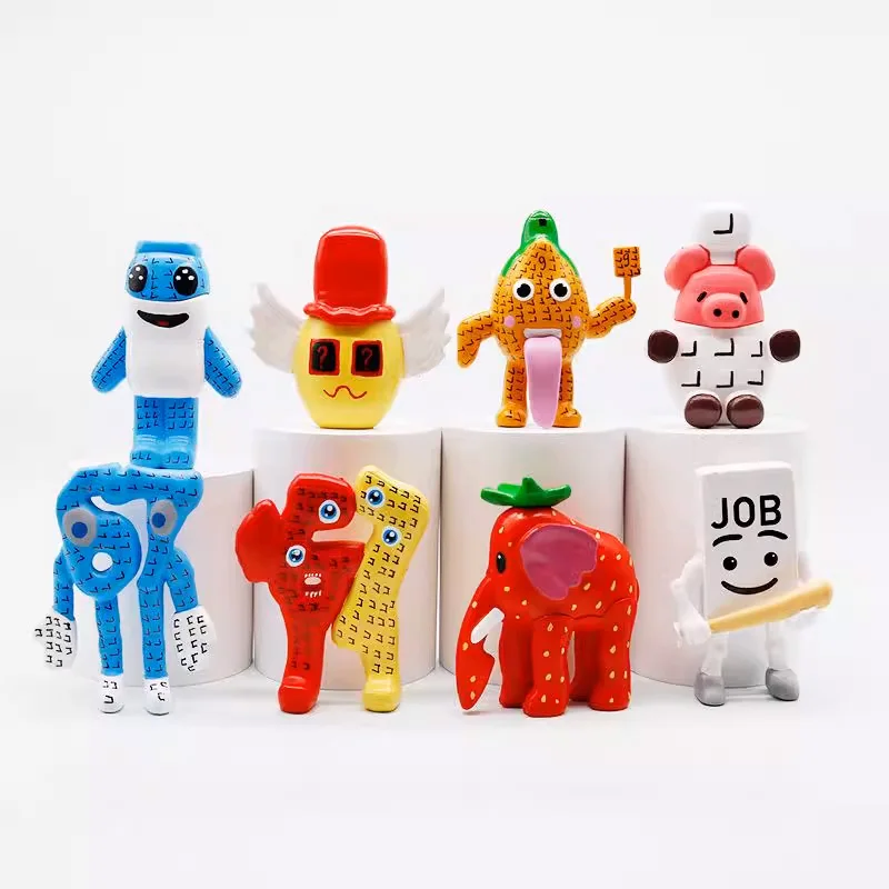 2026 جديد 8 قطعة/المجموعة سرقة لعبة Brainrot الشكل اللعب رقم. 9 رقم. 67 أنيمي نموذج اللسان الشكل اللعب الشكل عيد الميلاد السنة الجديدة هدية