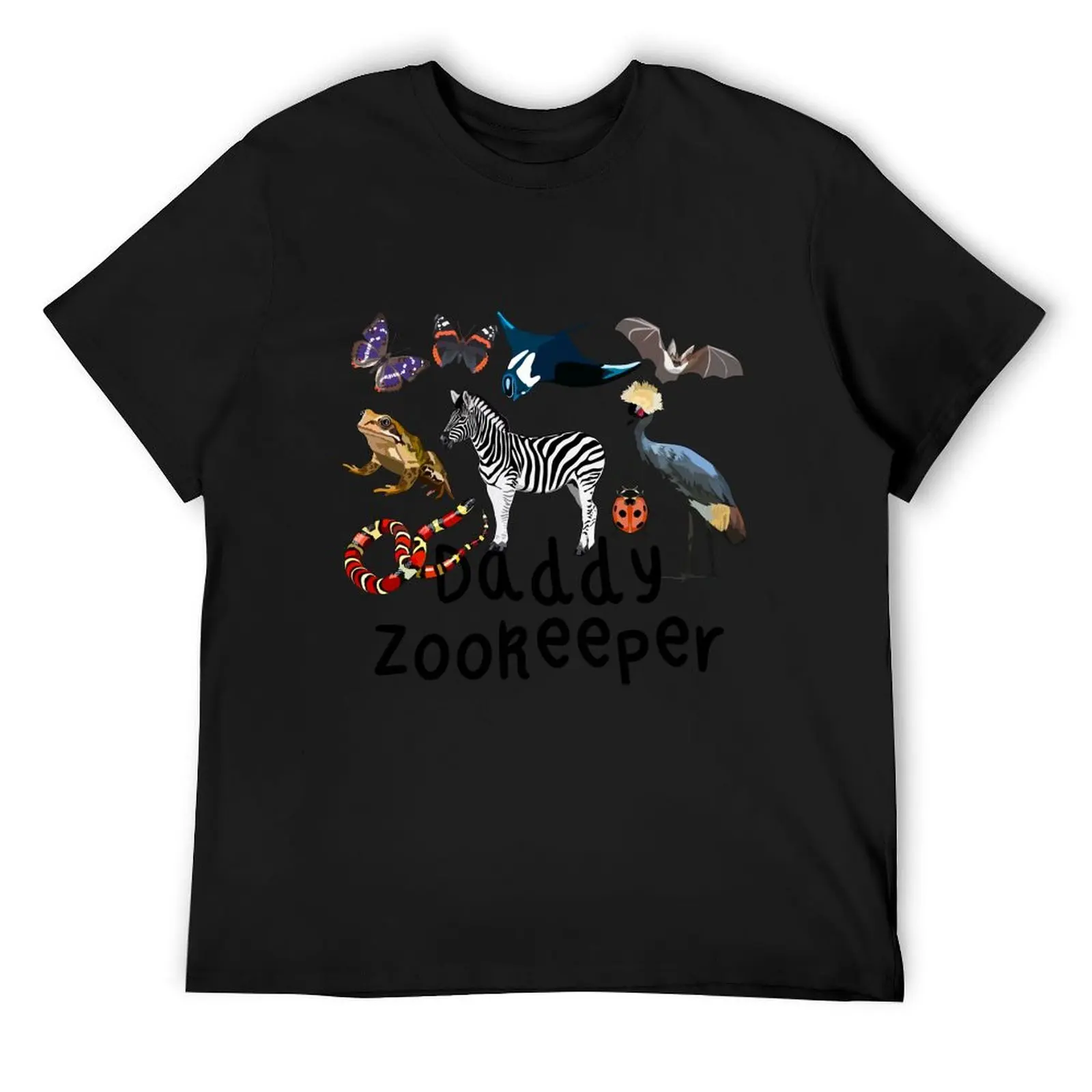 

Daddy Zookeeper T-Shirt Man t-shirt new gifts and t-shirts funny shirt cotton Luxury man cotton t shirt men