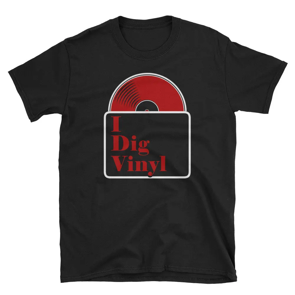 I Dig Vinyl T Shirt DJ Pauly D Double Shot at Love