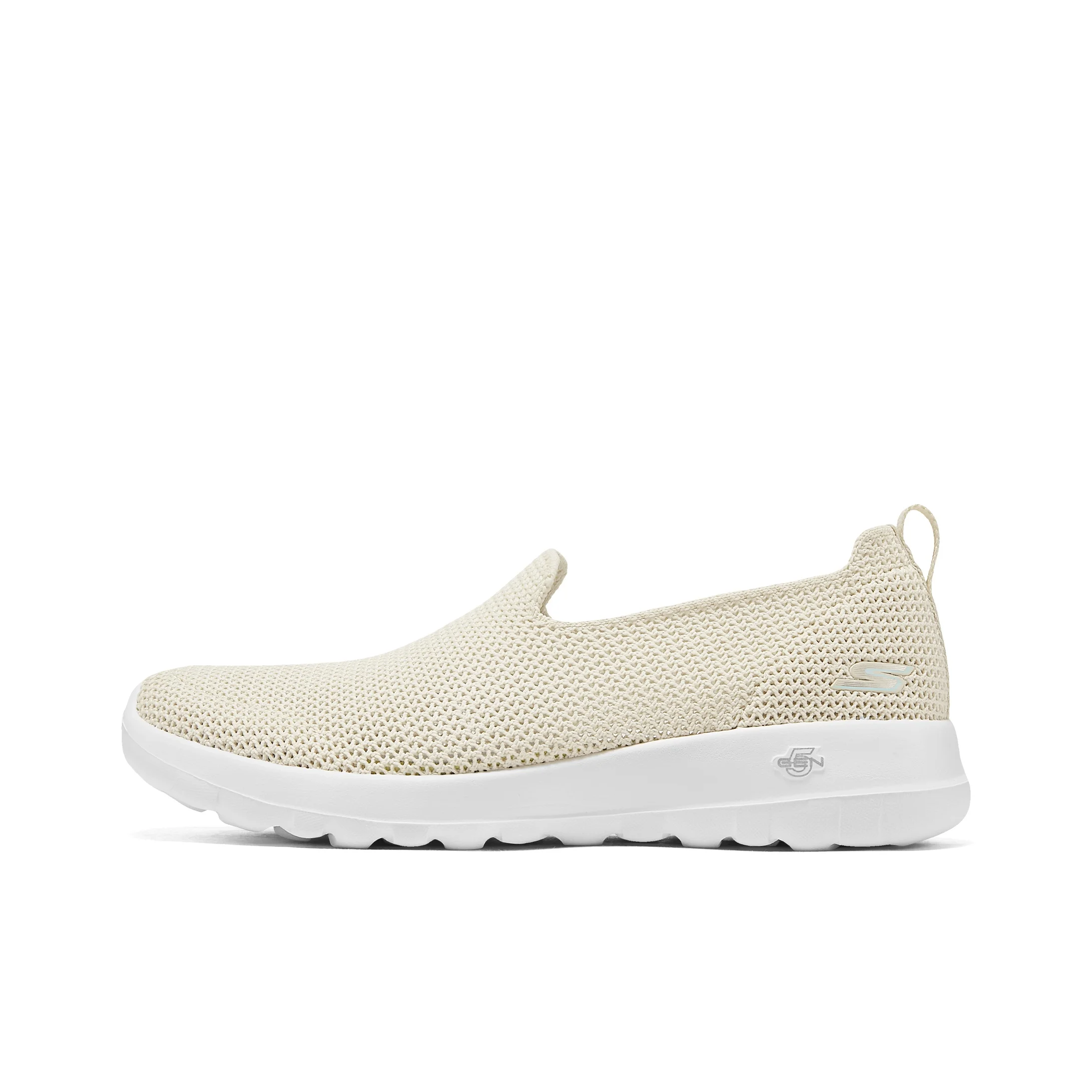 Skechers GO WALK Joy Zapatos casuales de caña baja resistentes a la abrasión para mujer Beige 125705-NAT