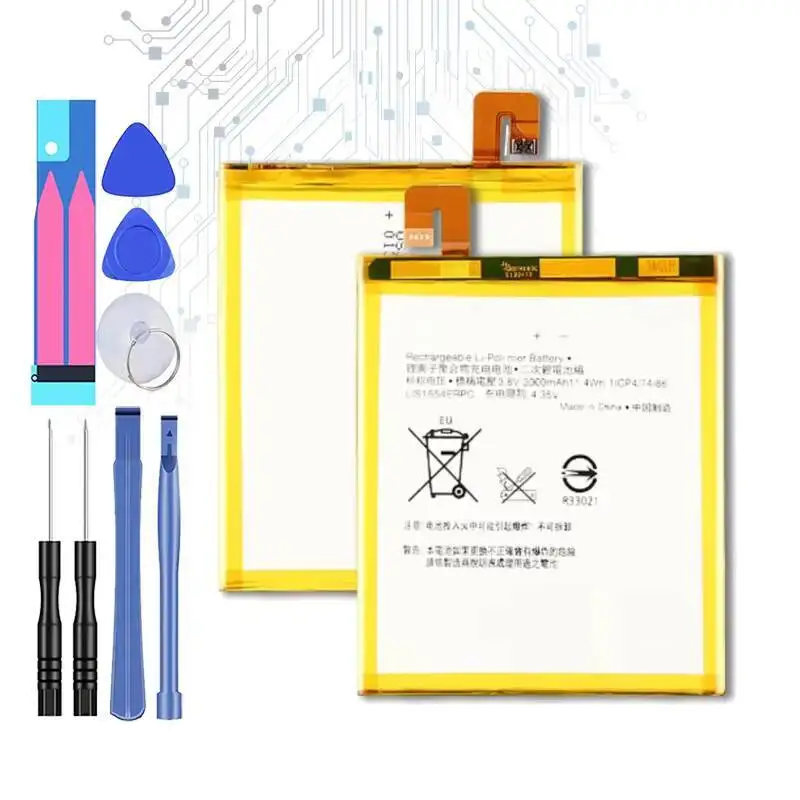 

Mobile Phone Battery LIS1554ERPC For Sony Xperia T2 Ultra Xm50t Xm50h D5303 D5306 Lightweight Nan Long-Lasting