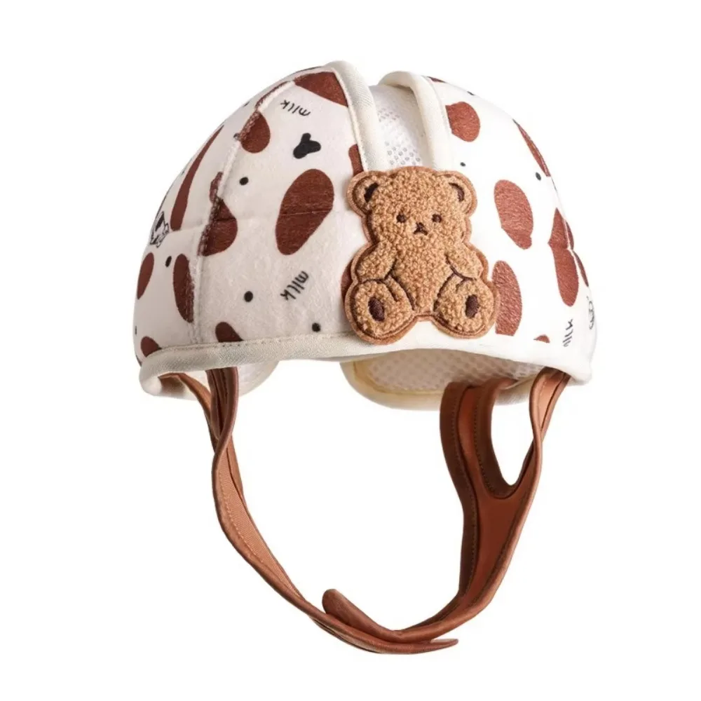 Cartoon Baby Safety Helmet Adjustable Anti-fall Pad Toddler Head Protection Hat Shock-absorbing Breathable Baby Safety Headgears
