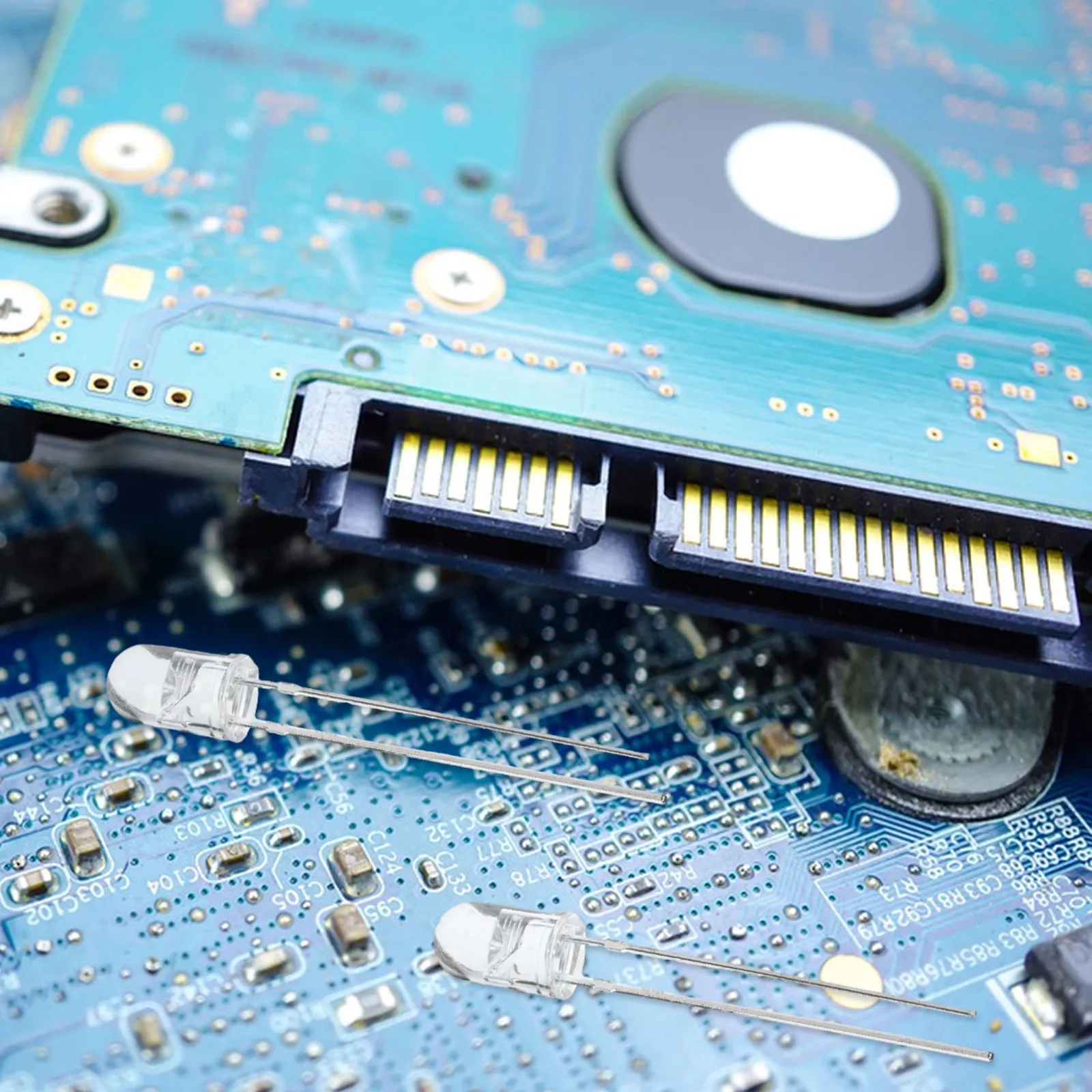 

10Pcs 10Mm Diameter Uv LED Emitting Diode 400-405Nm Ultra Bright Ultraviolet Light for Indicators Diagnostic 10Mm LED