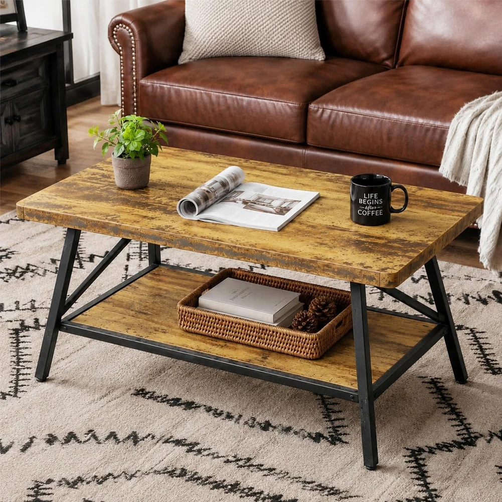 Coffee Table with Storage 7