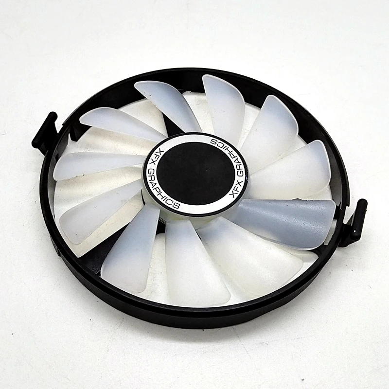 FDC10U12S9-C For XFX RX470 480 570 580 Black Wolf Evolution Version of the Graphics Card Fan Snap Contact Luminescence