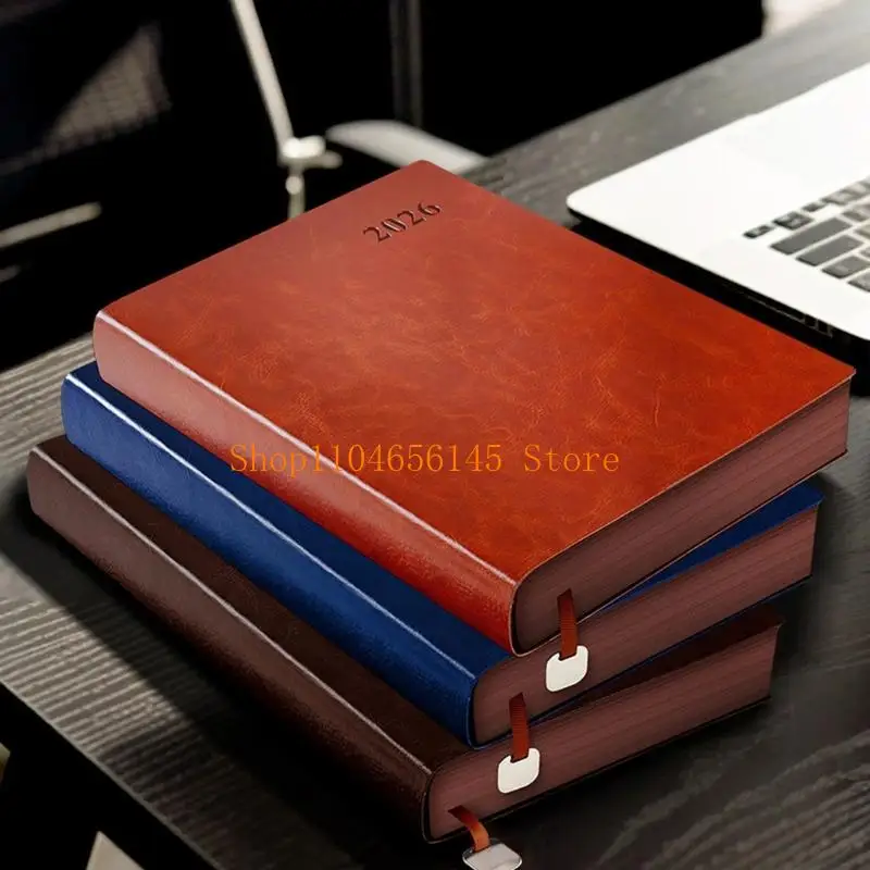 2026 Business Planner With Recycled Paper Pages Ergonomic Design Perfect For Scheduling Meetings Deadlines