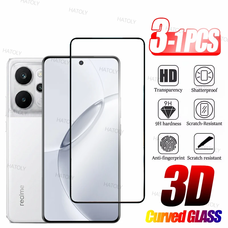 3/2/1 Pcs 3D Curved…