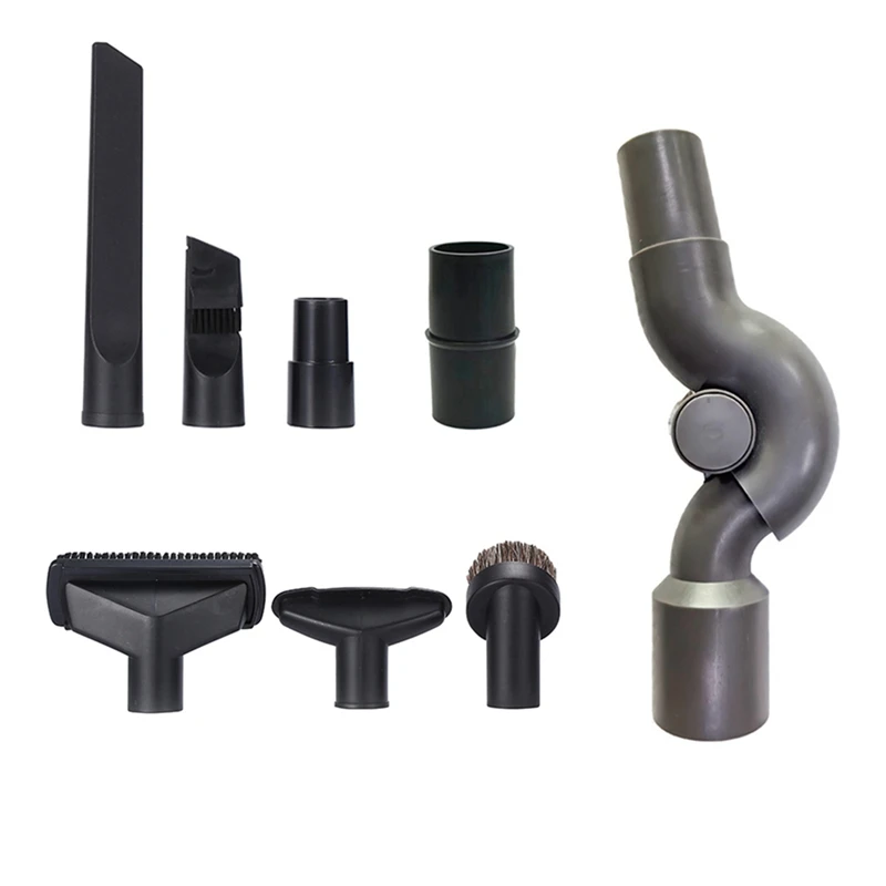 8 Piece Set Universal Elbow Adapter Bottom 35-32Mm Bore Quick Release Tool Bottom Adapter Vacuum Cleaner Accessories