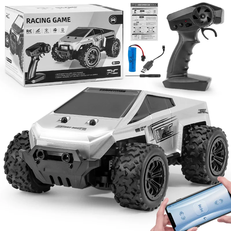 Coisas geniales, coche de juguete, regalo divertido, camión Rc 4WD de alta velocidad, coches Rc todoterreno Kawaii, coche de Control remoto por aplicación, camión monstruo, juguetes para niños