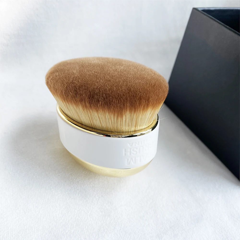 The Luxury Makeup Palm Brush - Face&Body Grooved Base Extra-Large Foundation Cream Liquid Powder Bronzer -Makeup Brush Blender