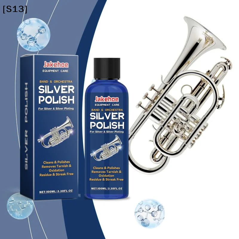 Jakehoe Silverware Polishing Agent Clean Stains Daily Care Polish Refurbish Cleaner for Silver Jewelry and Articles[Q]Q@