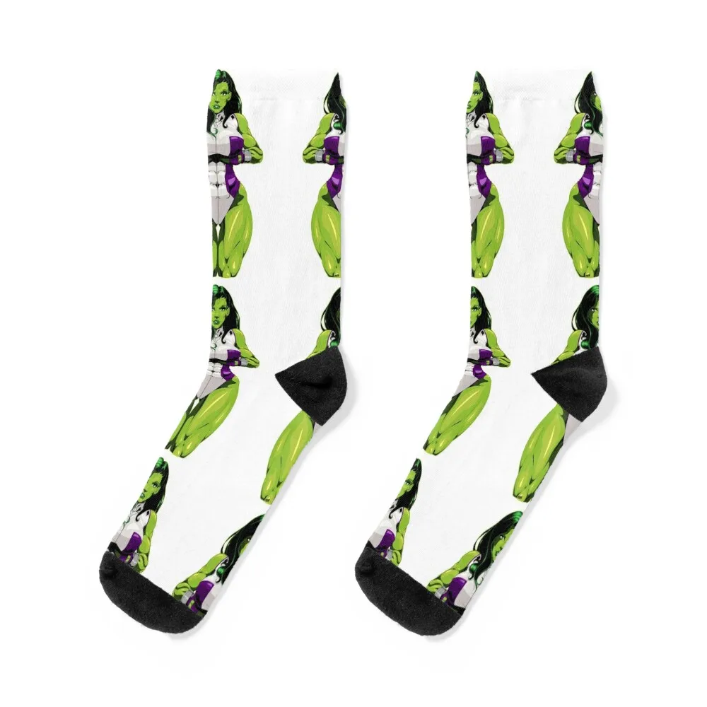 

SheHulk Socks christmas gifts Children's Toe sports cool Girl'S Socks Men's
