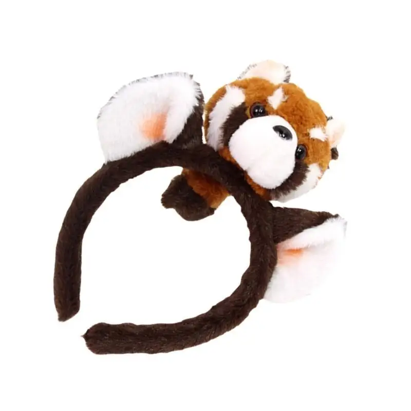 

A52E Sweet Simple Plush Headdress Fashion Personality Women Headdress Playfulness for Various Ages