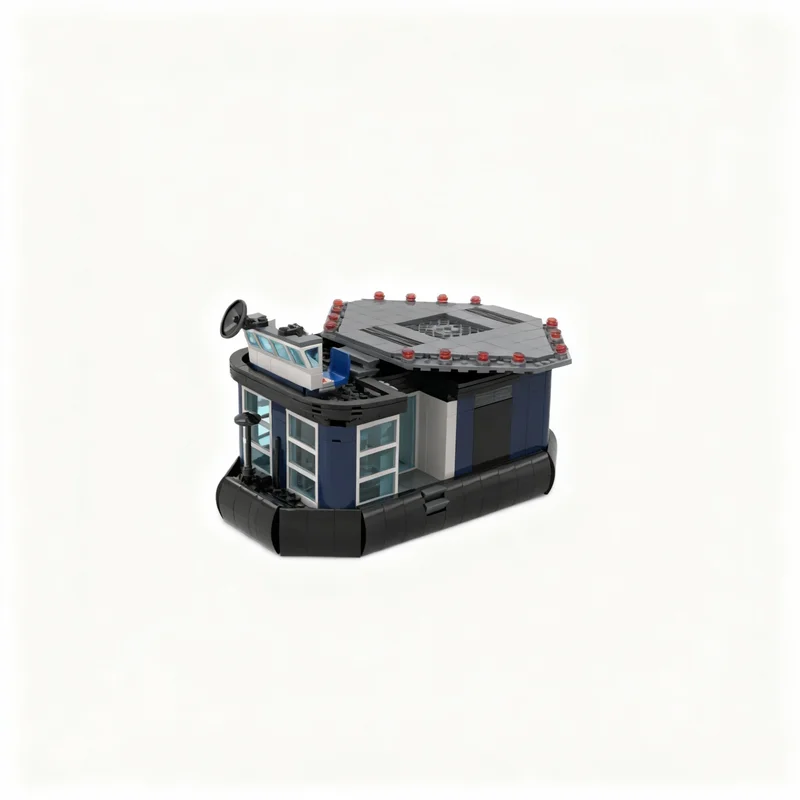 

834pcs MOC Mobile Police Station City Model Building Blocks Construction Toy Christmas Gifts DIY Creative Idea Education Brick