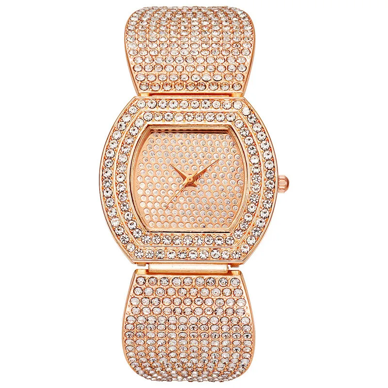 

Luxury Full Diamond Women's Watches Bracelet Watches Alloy Quartz Wristwatches Reloj Para Mujer Relógio Feminino 시계 Reloj Mujer