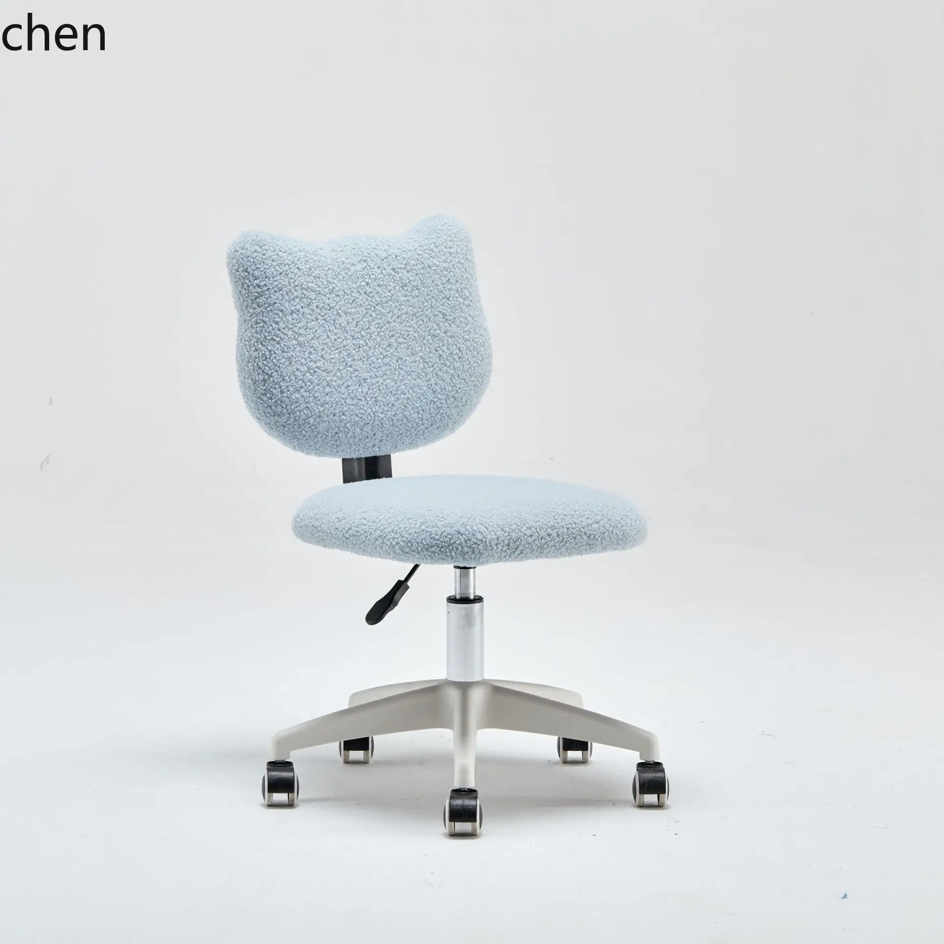 CZ Makeup and Manicure Chair, Bedroom Vanity Chair with Adjustable Backrest and Swivel Feature, Study Chair