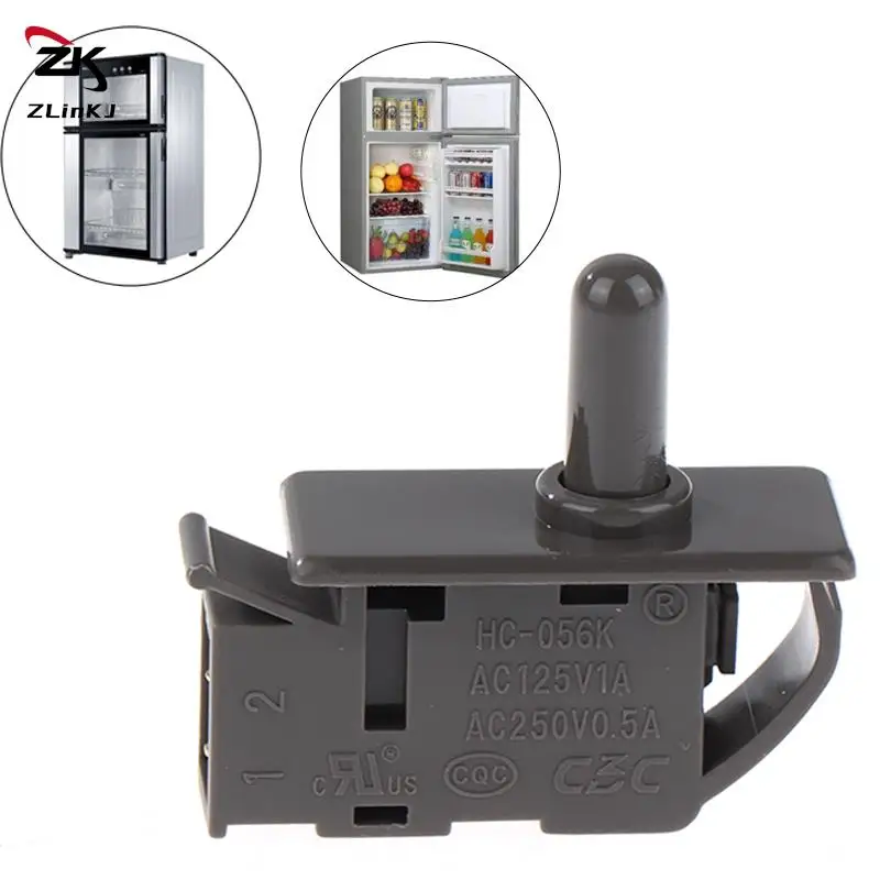HC-056K Door Lamp Switch Refrigerator Door Open Close Control Door Touch Door Press Button Switch Is Applicable To Wine Cabinet