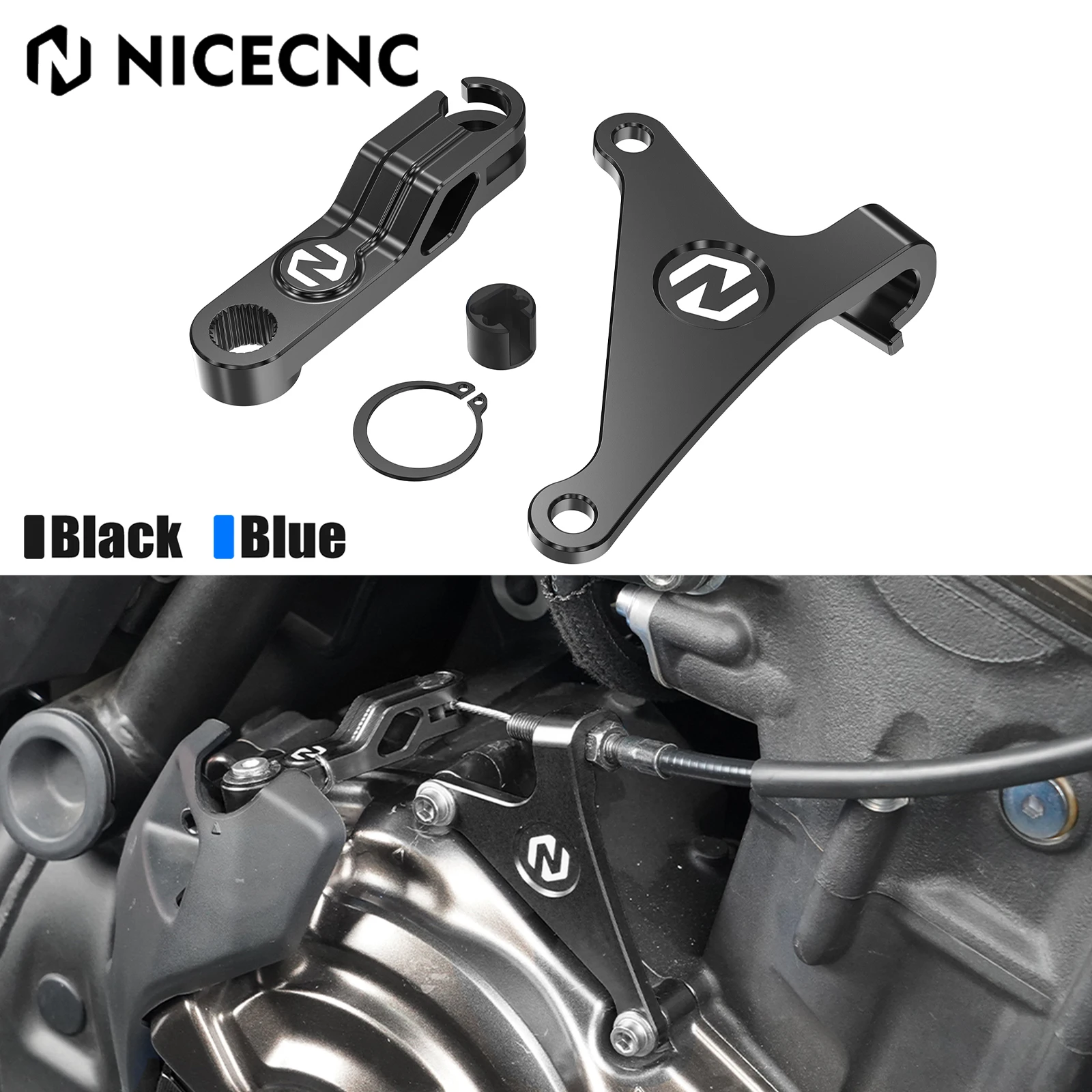 

For Yamaha 2019-2024 Tenere 700 XTZ 700 Clutch Arm Extension Clutch Lever Bracket Tenere 700 World Raid 2022 MT07 2018-2022 2019