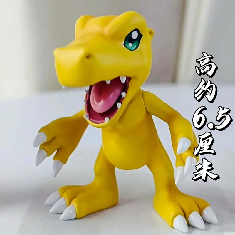 12cm Digimon Anime Figures Gk Greymon Agumon Figurine Cute Gabumon Pvc Action Figure Collectible Model Decoration Toys Gift Kids