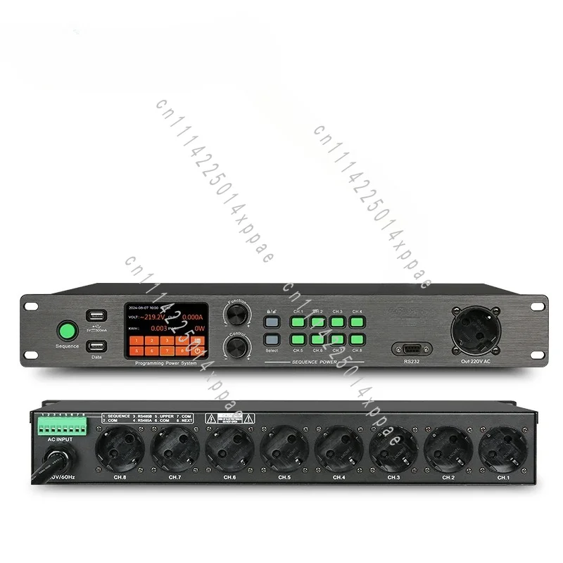 PS832 9CH Power Sequence Controller  Touch Display Design