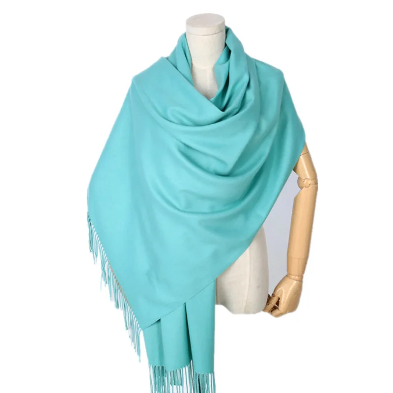 Four Seasons Universal New Shawl Scarf Women's Outer Shawl Fashion Knitted Solid Color Scarf Thin Warm Shawl Dual Use